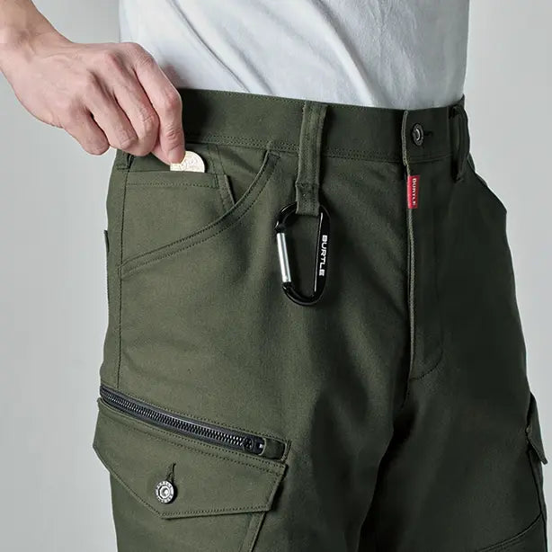メーカー:BURTLE 品名&品番:BURTLE BTL-5022 カーゴパンツ【ユニセックス】 コインポケット