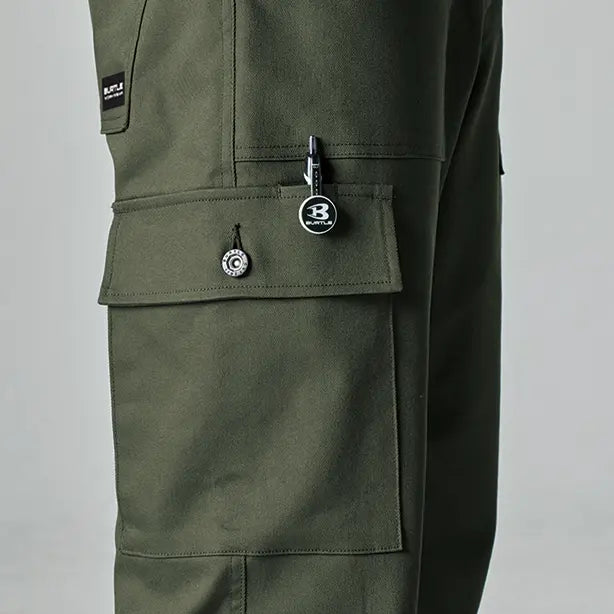 メーカー:BURTLE 品名&品番:BURTLE BTL-5023 ワイドカーゴパンツ【ユニセックス】 ペン差し右ポケット