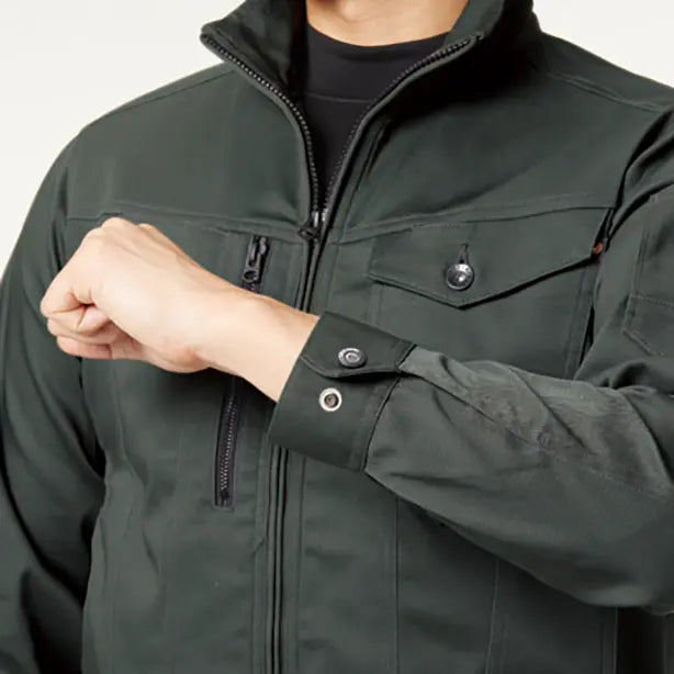 メーカー:BURTLE 品名&品番:BURTLE BTL-671 ジャケット【ユニセックス】 カフスドットアジャスター