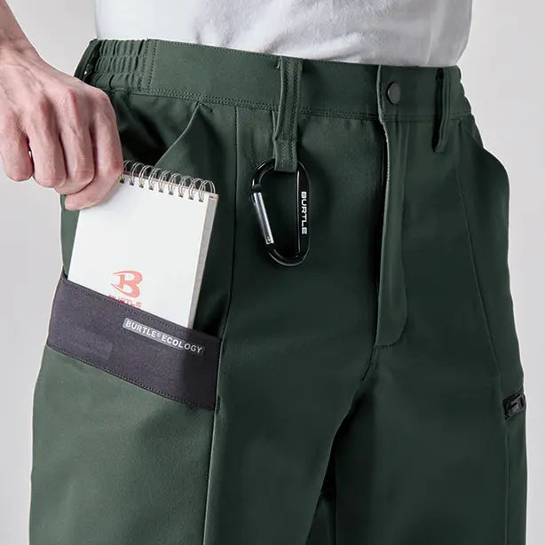メーカー:BURTLE 品名&品番:BURTLE BTL-9712 カーゴパンツ【ユニセックス】 ラジポケ