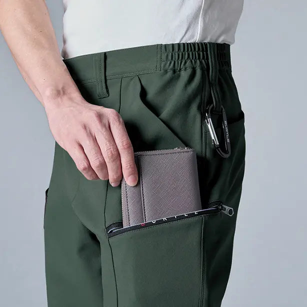 メーカー:BURTLE 品名&品番:BURTLE BTL-9712 カーゴパンツ【ユニセックス】 収納ポケット