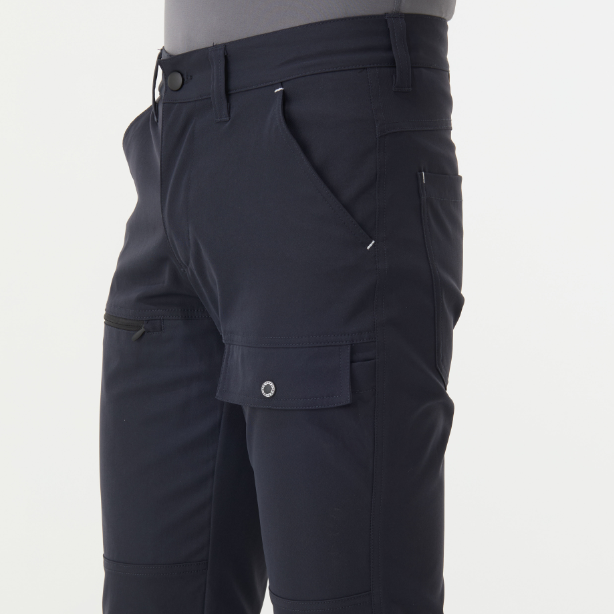 メーカー:ATACKBASE 品名&品番:ATACK BASE ATC-19071 帯電防止ストレッチカーゴ APEXWIN 左足フラップポケット