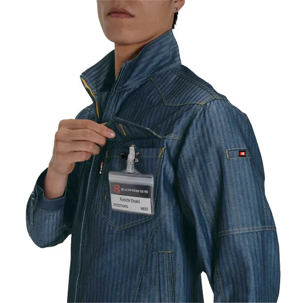 メーカー:BURTLE 品名&品番:BURTLE BTL-1501 ジャケット【ユニセックス】 左胸ポケット