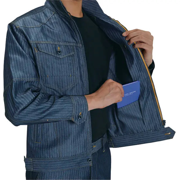 メーカー:BURTLE 品名&品番:BURTLE BTL-1501 ジャケット【ユニセックス】 左内ポケット