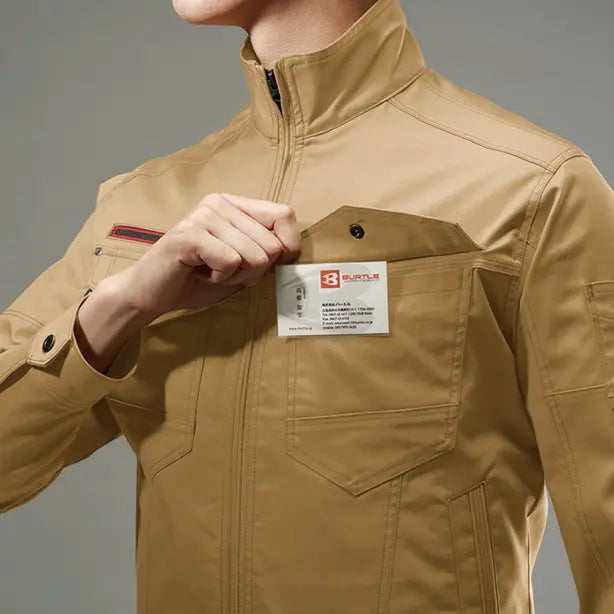 メーカー:BURTLE 品名&品番:BURTLE BTL-7051 ジャケット【ユニセックス】 左胸ポケット
