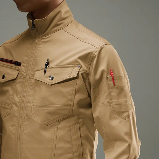 メーカー:BURTLE 品名&品番:BURTLE BTL-7051 ジャケット【ユニセックス】 左袖ペン差し