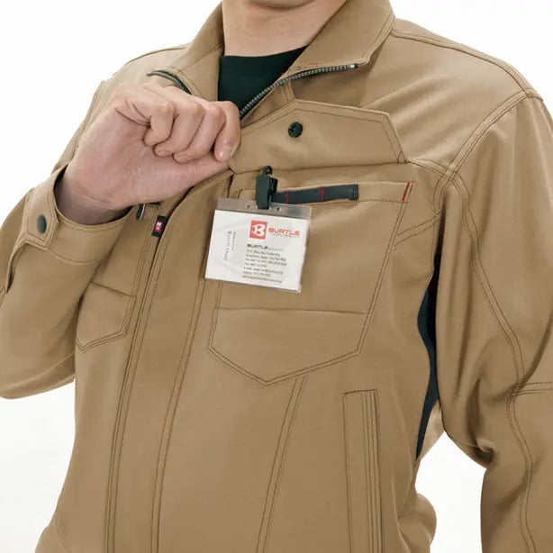 メーカー:BURTLE 品名&品番:BURTLE BTL-7081 ジャケット【ユニセックス】 左胸ポケット