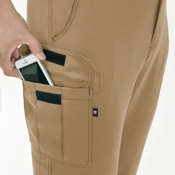 メーカー:BURTLE 品名&品番:BURTLE BTL-7082 カーゴパンツ【ユニセックス】 スマホポケット