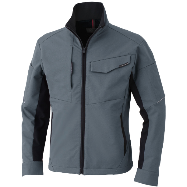 メーカー:CO_COS 品名&品番:CO-COS CC-A-7160 秋冬最強のびのびストレッチブルゾン ANDARESCHIETTI(オプション表示用)  カラー:チャコール(ブラック)