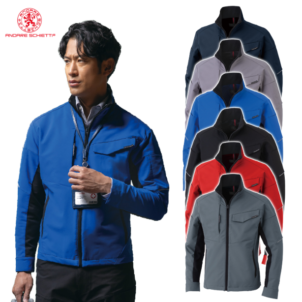 メーカー:CO_COS 品名&品番:CO-COS CC-A-7160 秋冬最強のびのびストレッチブルゾン ANDARESCHIETTI(オプション表示用) 