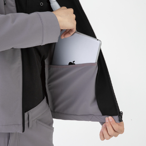 メーカー:CO_COS 品名&品番:CO-COS CC-A-7160 秋冬最強のびのびストレッチブルゾン ANDARESCHIETTI タブレットインポケット