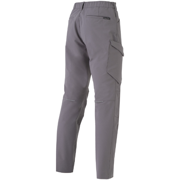 メーカー:CO_COS 品名&品番:CO-COS CC-A-7165 秋冬最強のびのびストレッチカーゴパンツ ANDARESCHIETTI カラー:グレー(バックスタイル)