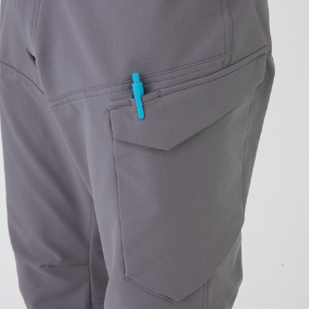 メーカー:CO_COS 品名&品番:CO-COS CC-A-7165 秋冬最強のびのびストレッチカーゴパンツ ANDARESCHIETTI 左カーゴポケット