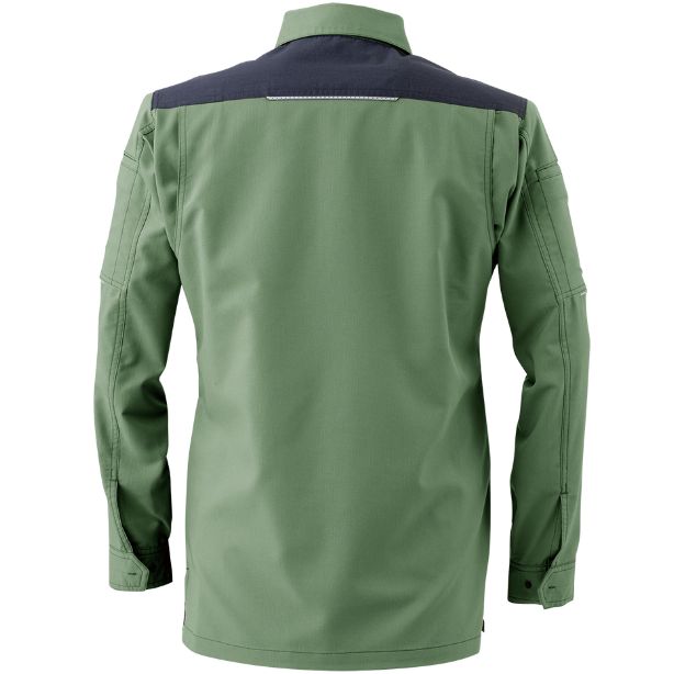 メーカー:CO_COS 品名&品番:CO-COS CC-A-9078 秋冬スマートシルエット長袖シャツ ANDARESCHIETTI【通年】 カラー:シダー(バックスタイル)