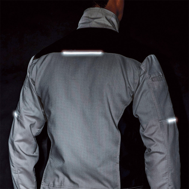 メーカー:CO_COS 品名&品番:CO-COS CC-A-9078 秋冬スマートシルエット長袖シャツ ANDARESCHIETTI【通年】 反射素材