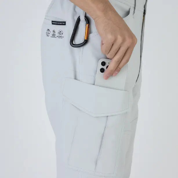 メーカー:CO_COS 品名&品番:CO-COS CC-AE-8195 秋冬SDGsサステナブル裏綿カーゴパンツ マルチポケット