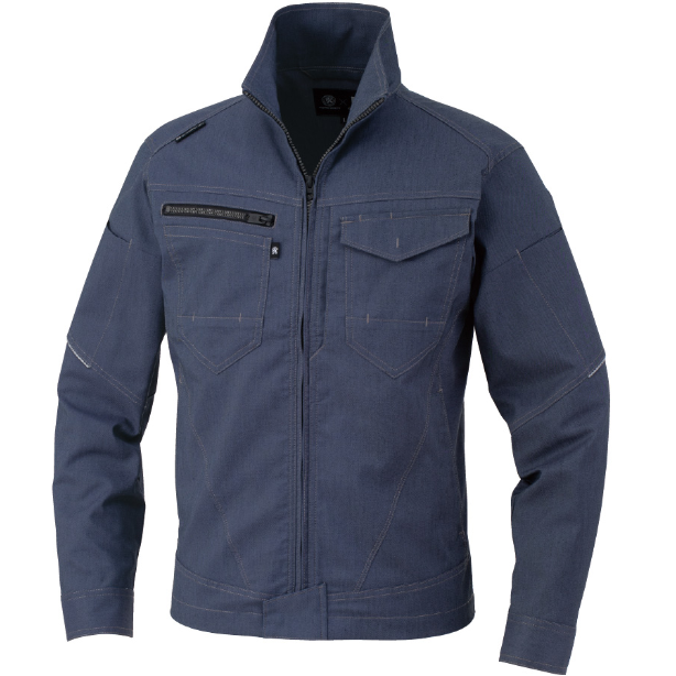 メーカー:CO_COS 品名&品番:CO-COS CC-AG-3180 秋冬ストレッチブルゾン ANDARESCHIETTI×GLADIATOR(一覧表示用)  カラー:インディゴ