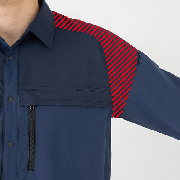 メーカー:CO_COS 品名&品番:CO-COS CC-MB25008 秋冬多機能×エコ長袖シャツ MONBALENO【通年】 変形ラグランカット