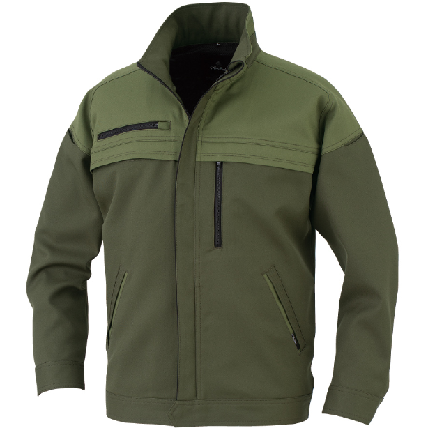 メーカー:CO_COS 品名&品番:CO-COS CC-MB25100 秋冬多機能×エコ裏綿ブルゾン MONBALENO(一覧表示用)  カラー:グリーン×アーミー