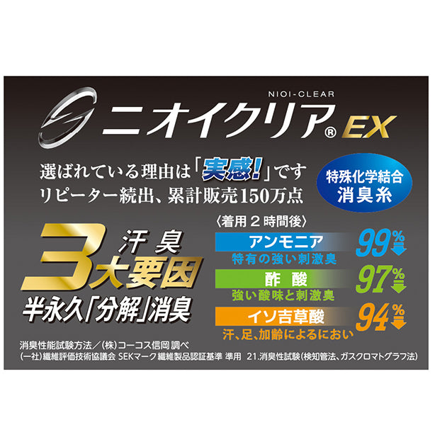 メーカー:CO_COS 品名&品番:CO-COS  ニオイクリア®消臭エコ半袖ポロシャツ ANDARESCHIETTI【通年】 ニオイクリア2
