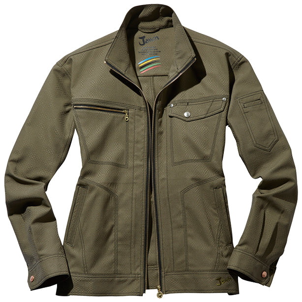 メーカー:JICHODO 品名&品番:JICHODO JC-53100 秋冬ストレッチジャンパー(一覧表示用)  カラー：アーミーグリーン