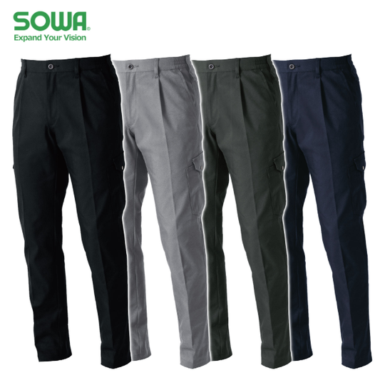 メーカー:SOWA 品名&品番:SOWA SO-3052-08 ワンタックカーゴパンツ(オプション表示用) 
