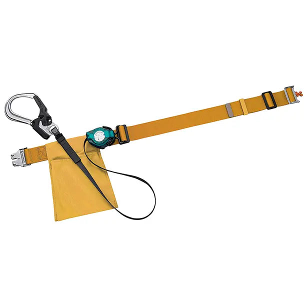 メーカー:タニザワ 品名&品番:胴ベルト型墜落制止用器具【ランヤードセット/巻取式】 [ST563-OT-F タニザワ](一覧表示用)  カラー:イエロー