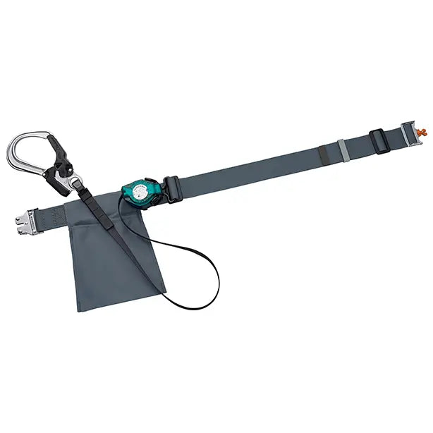 メーカー:タニザワ 品名&品番:胴ベルト型墜落制止用器具【ランヤードセット/巻取式】 [ST563-OT-F タニザワ](一覧表示用)  カラー:グレー