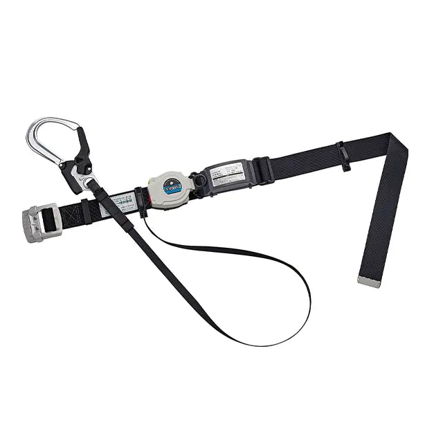 メーカー:タニザワ 品名&品番:胴ベルト型墜落制止用器具【ランヤードセット/巻取式】 [ST565SK-F タニザワ](一覧表示用)  カラー:HNブラック