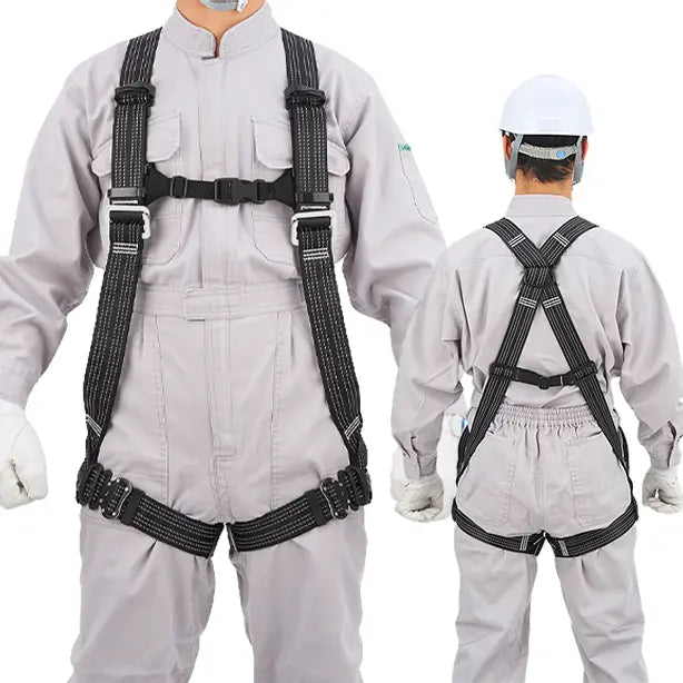 メーカー:タニザワ 品名&品番:フルハーネス型墜落制止用器具 [反射] [ST#571AR-N タニザワ](オプション表示用)  タイプ:ブラック