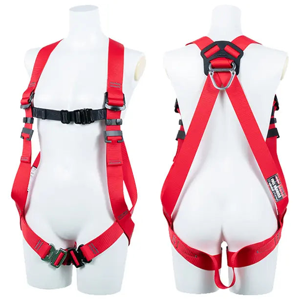 メーカー:藤井電工 品名&品番:フルハーネス型墜落制止用器具 小町 [TH-509-OT 藤井電工] 着用イメージ