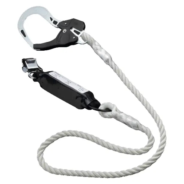 メーカー:トーヨーセーフティ 品名&品番:フルハーネス用墜落制止用器具【ランヤードセット/ロープ式】[TS-FGH-55 トーヨーセーフティ] ランヤード/ロープ式