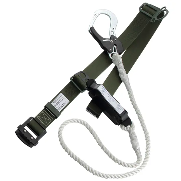 墜落制止用器具　胴ベルト型　ロープ式【トーヨーセーフティ】