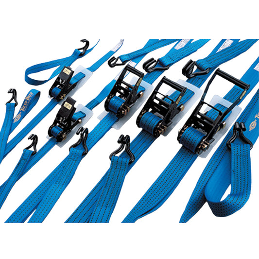 両端フック金具付き荷締機（H型）幅25mm　荷重上限：200kg