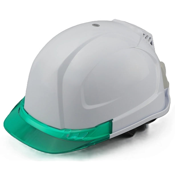 メーカー:TOYO SAFETY 品名&品番:TOYO SAFETY WINDY HELMET 送風機内蔵ヘルメット【バッテリーパック付き】(一覧表示用)  カラー:グリーン