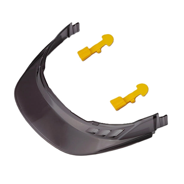 メーカー:TOYO SAFETY 品名&品番:TOYO SAFETY WINDY HELMET 送風機内蔵ヘルメット【バッテリーパック付き】 ヒサシ(スモーク)