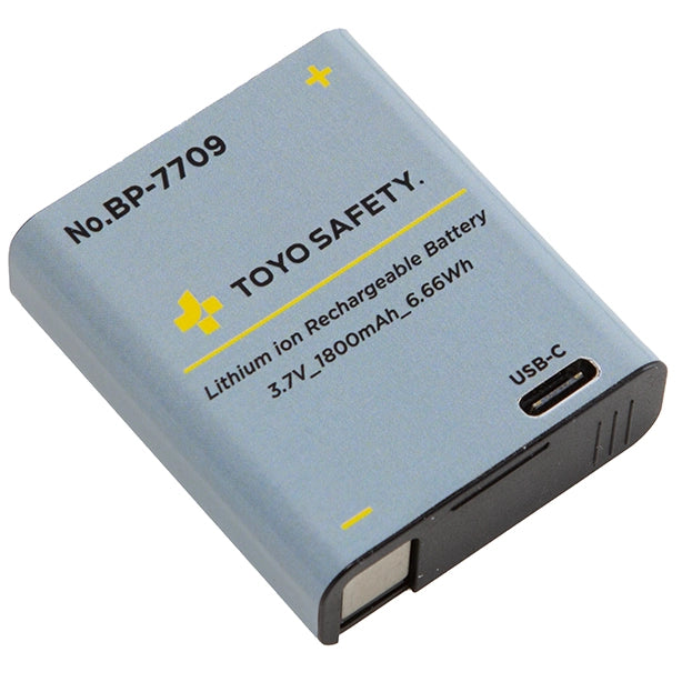 メーカー:TOYO SAFETY 品名&品番:TOYO SAFETY WINDY Ⅴ ヘルメット取付式送風機 【バッテリーパック付き】 バッテリーパック