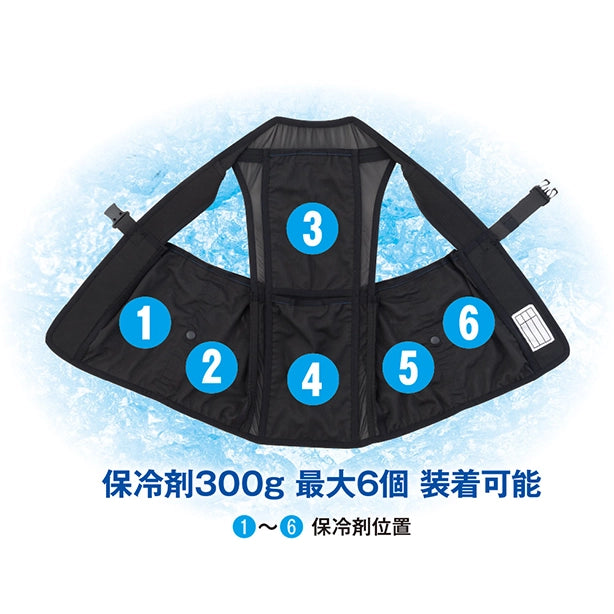 メーカー:CO_COS 品名&品番:CO-COS GI-479 -10℃北極アイスベストセット【保冷剤300g】 VOLTCOOL®×GLADIATOR 300gモデル