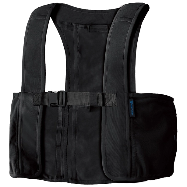 メーカー:CO_COS 品名&品番:CO-COS GI-479 -10℃北極アイスベストセット【保冷剤300g】 VOLTCOOL®×GLADIATOR(一覧表示用)  カラー:ブラック