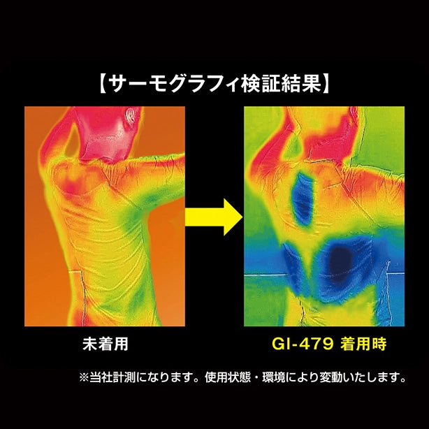 メーカー:CO_COS 品名&品番:CO-COS GI-479 -10℃北極アイスベストセット【保冷剤300g】 VOLTCOOL®×GLADIATOR サーモグラフィ