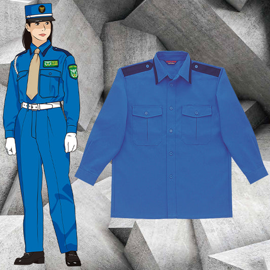 メーカー:High-Tachibana 品名&品番:High-Tachibana TH-510 警備秋冬長袖カッターシャツ（男女兼用）(オプション表示用) 