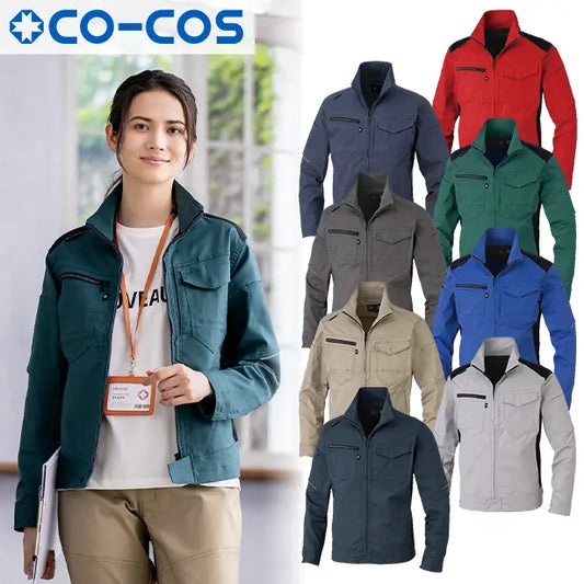 メーカー:CO_COS 品名&品番:CO-COS CC-AG-3081 春夏ストレッチ長袖ブルゾン ANDARESCHIETTI×GLADIATOR(オプション表示用) 