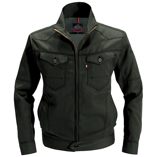 メーカー:BURTLE 品名&品番:BURTLE BTL-1511 春夏ジャケット【ユニセックス】(一覧表示用)  カラー：ザック