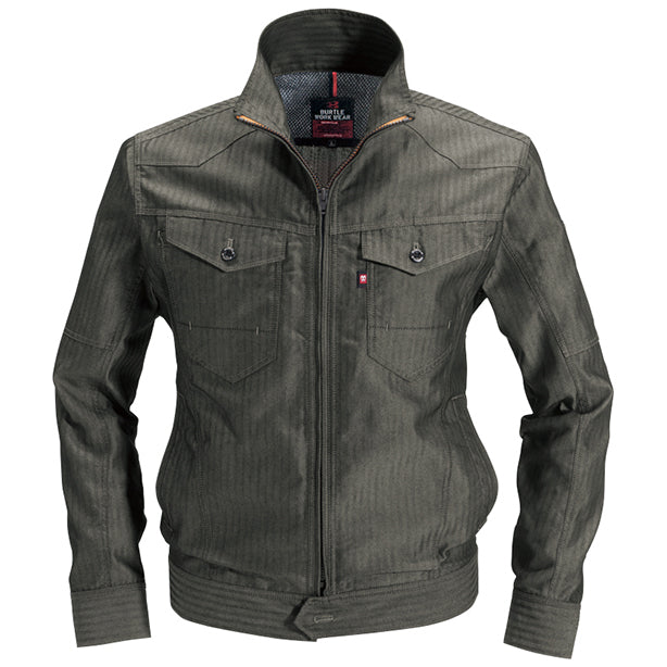 メーカー:BURTLE 品名&品番:BURTLE BTL-1511 春夏ジャケット【ユニセックス】(一覧表示用)  カラー：ブラウン
