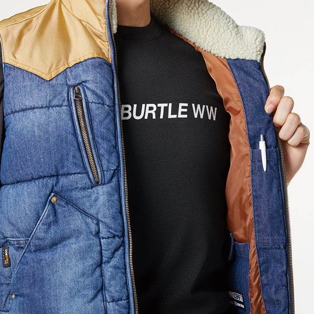 メーカー:BURTLE 品名&品番:BURTLE BTL-5004 サーモクラフト 防寒ベスト【ウェアのみ】 内側ペン差しポケット