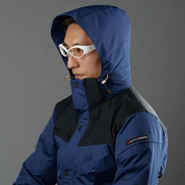 メーカー:BURTLE 品名&品番:BURTLE BTL-7610 防水防寒ジャケット【ユニセックス】 大型フードスピンドル付