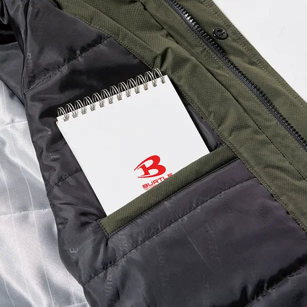 メーカー:BURTLE 品名&品番:BURTLE BTL-7620 防水防寒ジャケット【ユニセックス】 右内ポケット