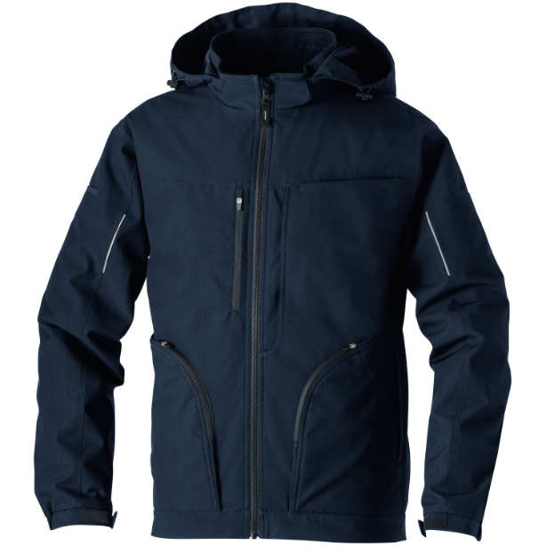 メーカー:SOWA 品名&品番:SOWA SO-7554-00 フルハーネス対応防風・透湿・防寒ブルゾン(一覧表示用)  カラー:ネイビー