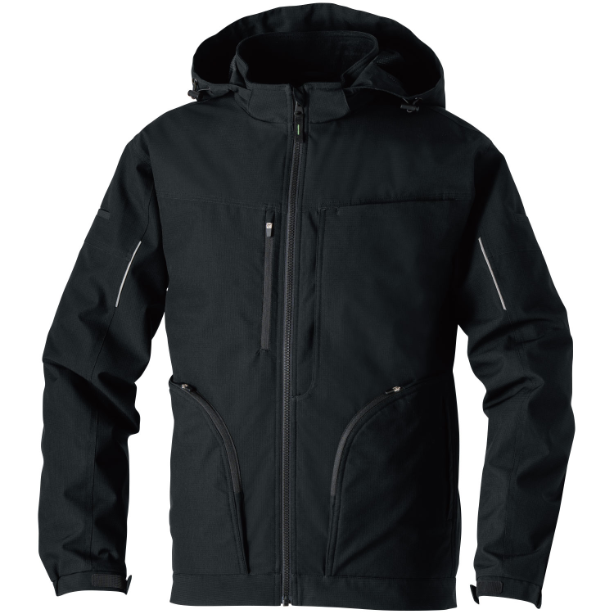 メーカー:SOWA 品名&品番:SOWA SO-7554-00 フルハーネス対応防風・透湿・防寒ブルゾン(オプション表示用)  カラー:ブラック