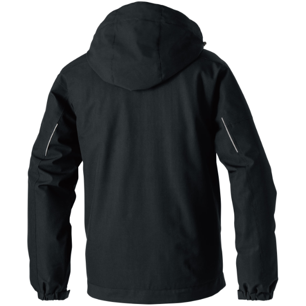 メーカー:SOWA 品名&品番:SOWA SO-7554-00 フルハーネス対応防風・透湿・防寒ブルゾン カラー:ブラック(バックスタイル)